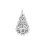 Arbol Navidad 1.60m Artificial Blanco Pino..