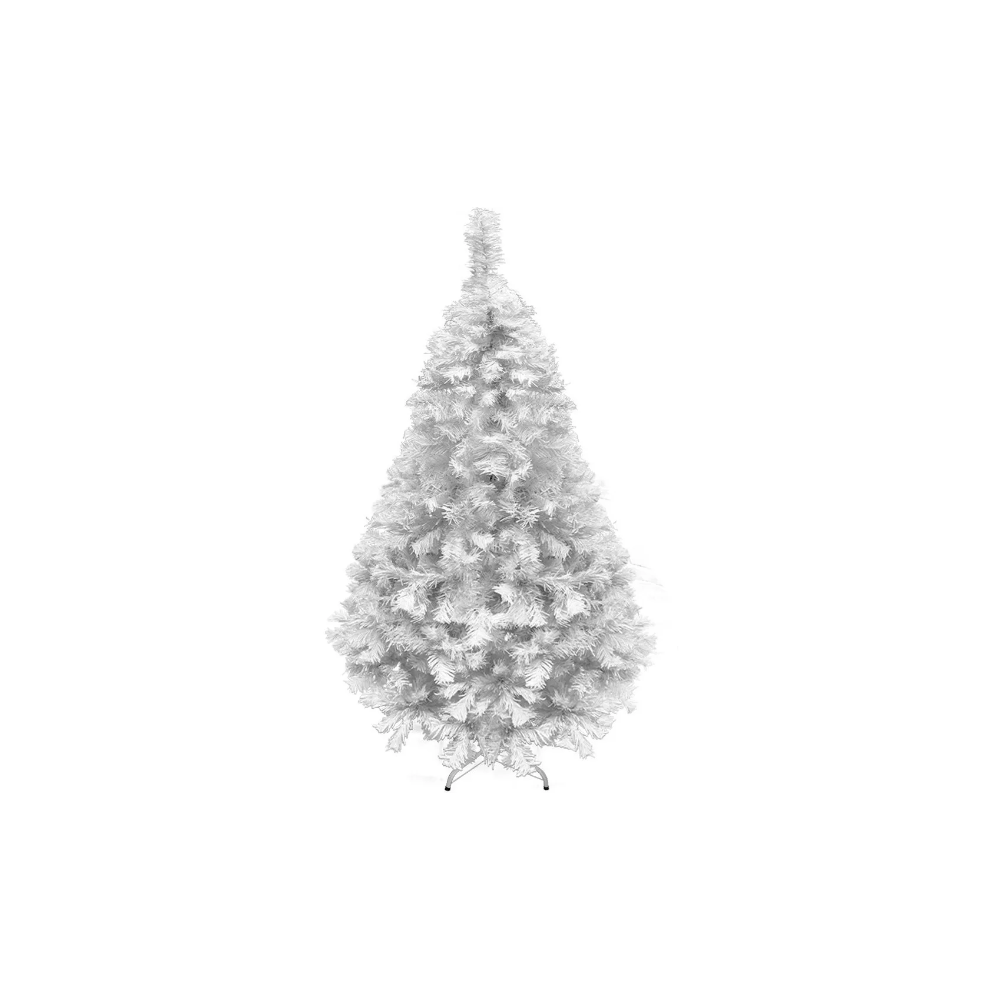 Arbol Navidad 1.60m Artificial Blanco Pino..