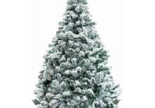 Arbol Navidad Artificial Nevado 1.90 M Follaje..