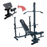 Banco Multiposiciones Pesas Remo Espalda..