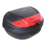 Caja Motocicleta Porta Maletero 51 Lts Equipaje..