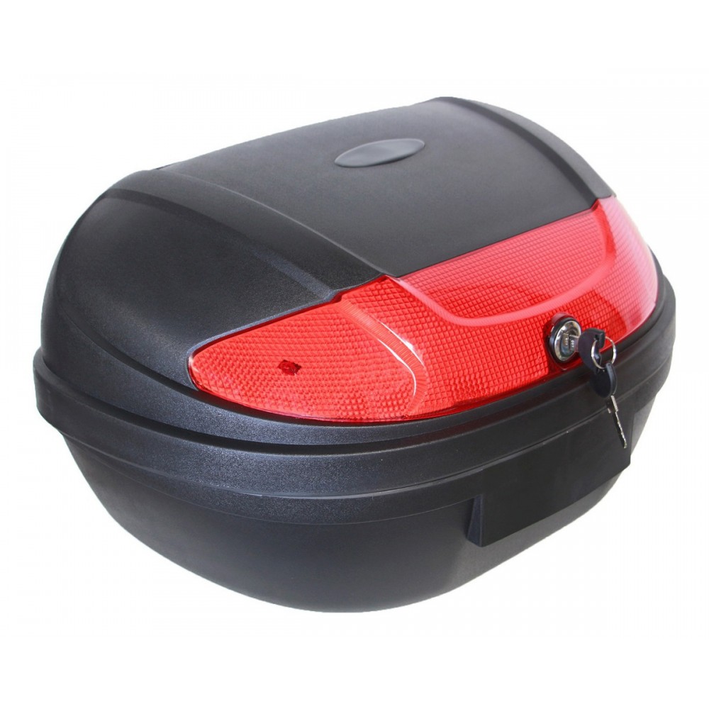 Caja Motocicleta Porta Maletero 51 Lts Equipaje..