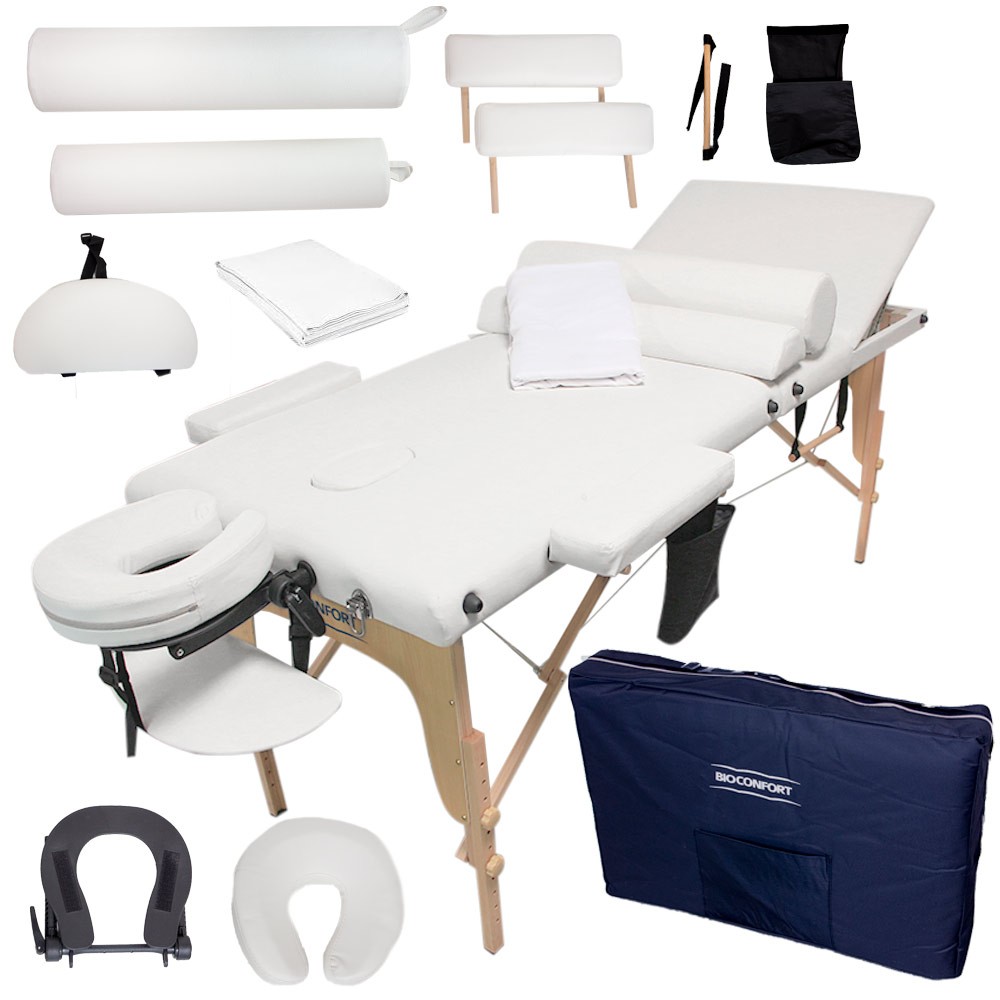 Cama Masaje Portatil Profesional Accesorios..
