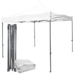 Carpa Toldo 3x3 Plegable Reforzado Blanco..