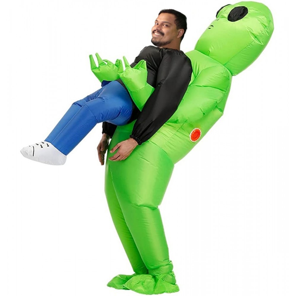 Disfraz Inflable Alien Traje Adulto Cargando..