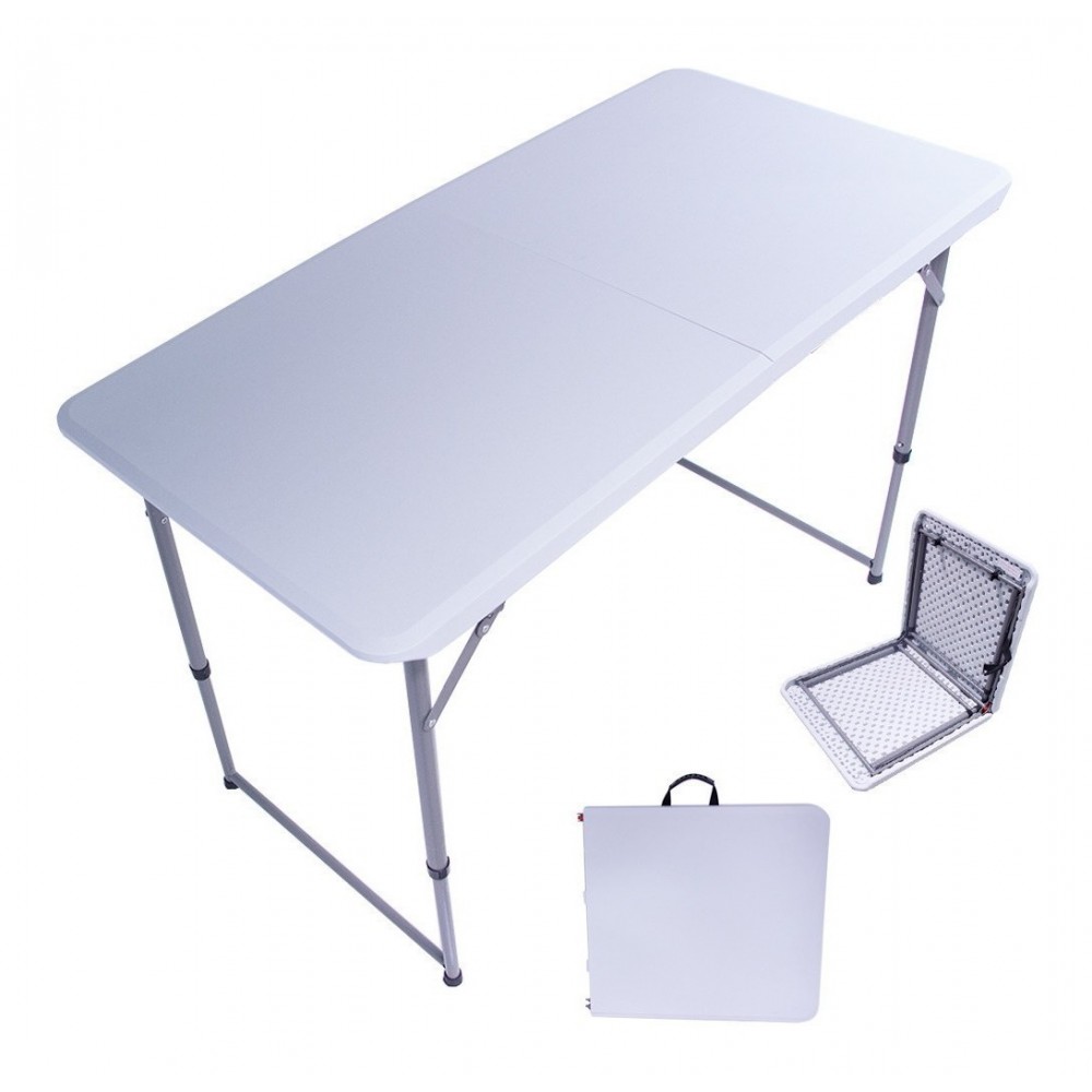 Mesa Plegable Tipo Portafolio 122cm Portatil..