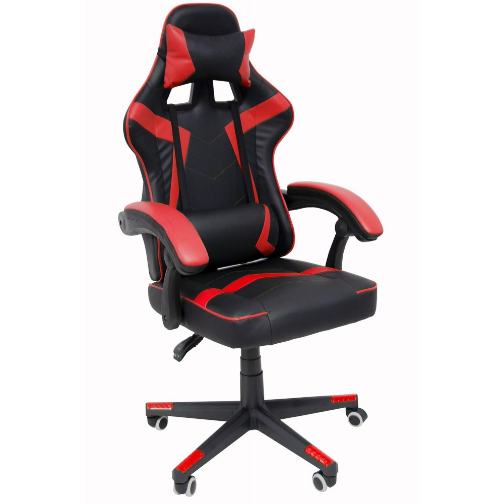 Silla Gamer Audiotek Gaming Roja Pc Ergonomica..