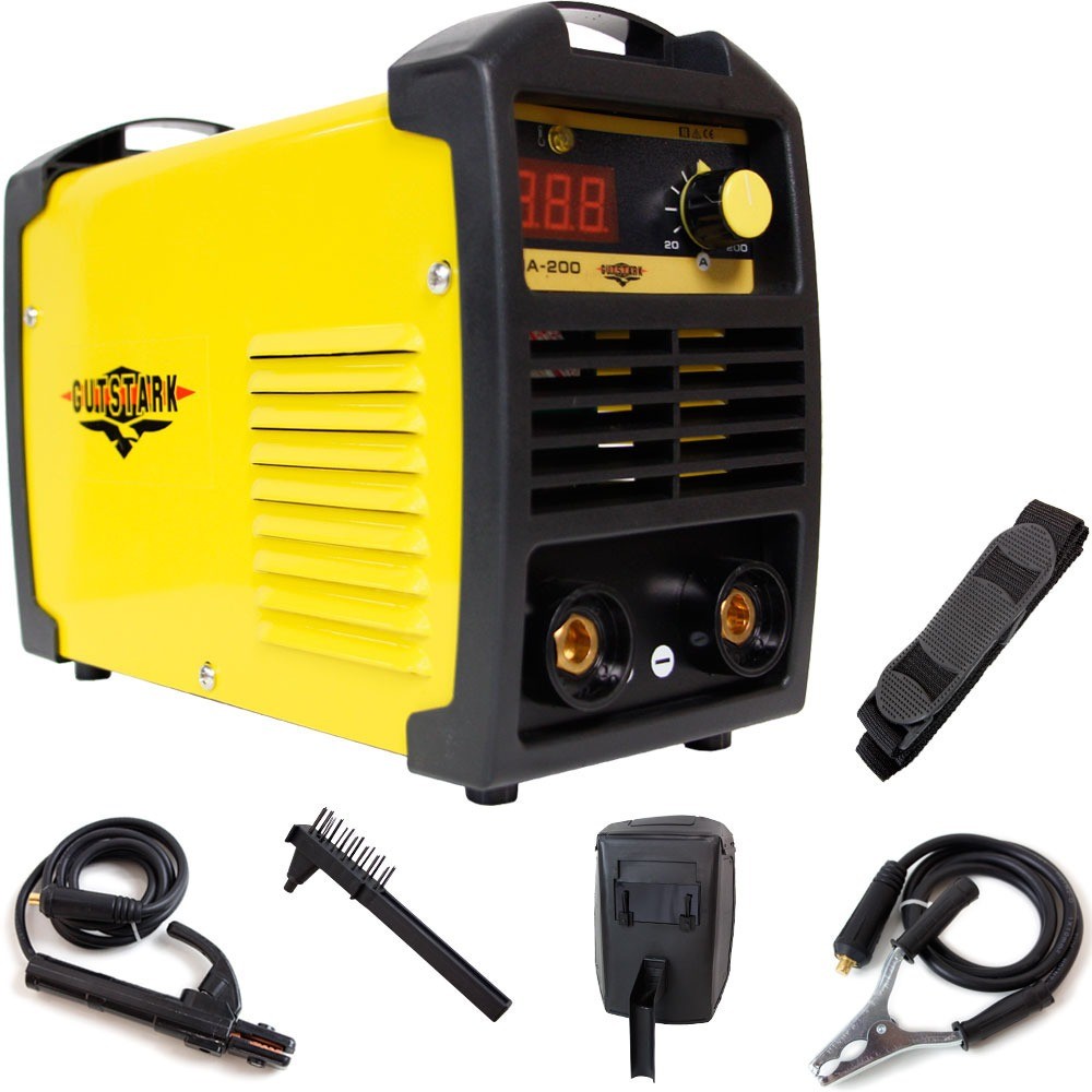 Soldadora Inversora 200 Amp 110 V Electrodos +..